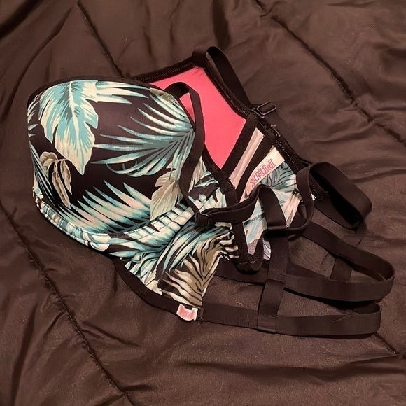 PINK Tropical Bralette - Picture 5 of 5